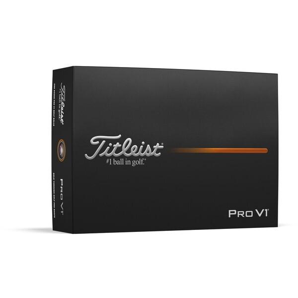 【即日発送】【新品 箱不良・シュリンク破れ品】Titleist タイトリスト ゴルフボール PRO V1 ローナンバー 2025年モデル ホワイト