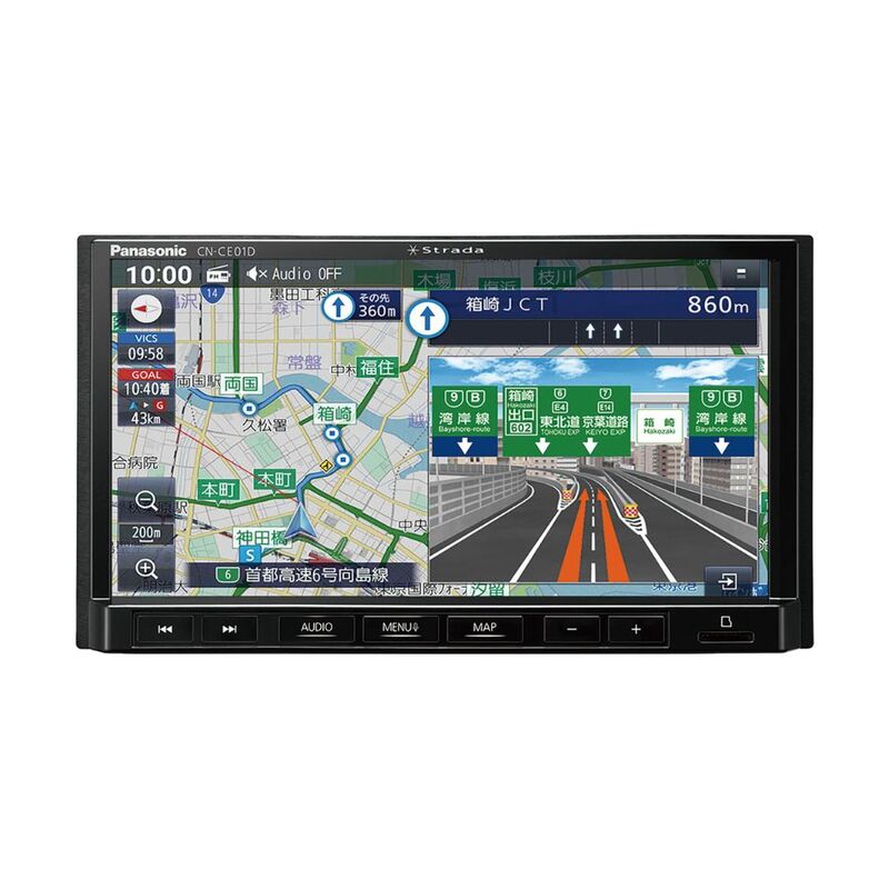【即日発送】【新品 箱不良・シュリンク破れ品】Panasonic パナソニック カーナビ 7V型 ストラーダ CN-CE01D
