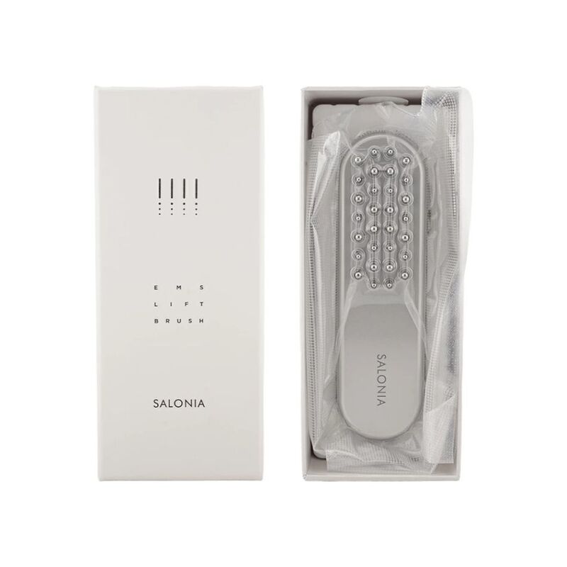 【即日発送】【新品 箱不良・シュリンク破れ品】SALONIA サロニア EMSリフトブラシ EMS美顔器 SAL22206SL