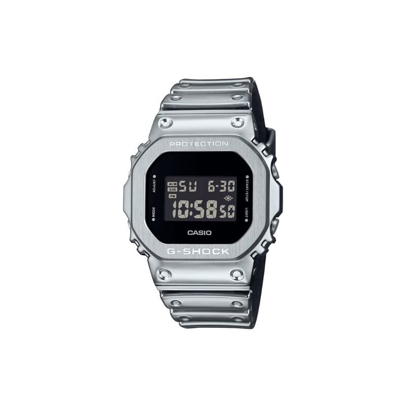 【ラッピング可】【即日発送】【新品】CASIO カシオ 腕時計 G-SHOCK FINE METALLIC SERIES GM-5600YM-8JF シルバー