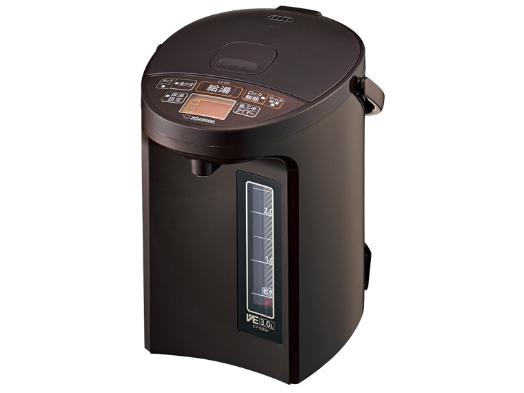 【ラッピング可】【即日発送】【新品 箱不良・シュリンク破れ品】ZOJIRUSHI 象印 VE電気まほうびん 3.0L CV-GB30-TA ブラウン