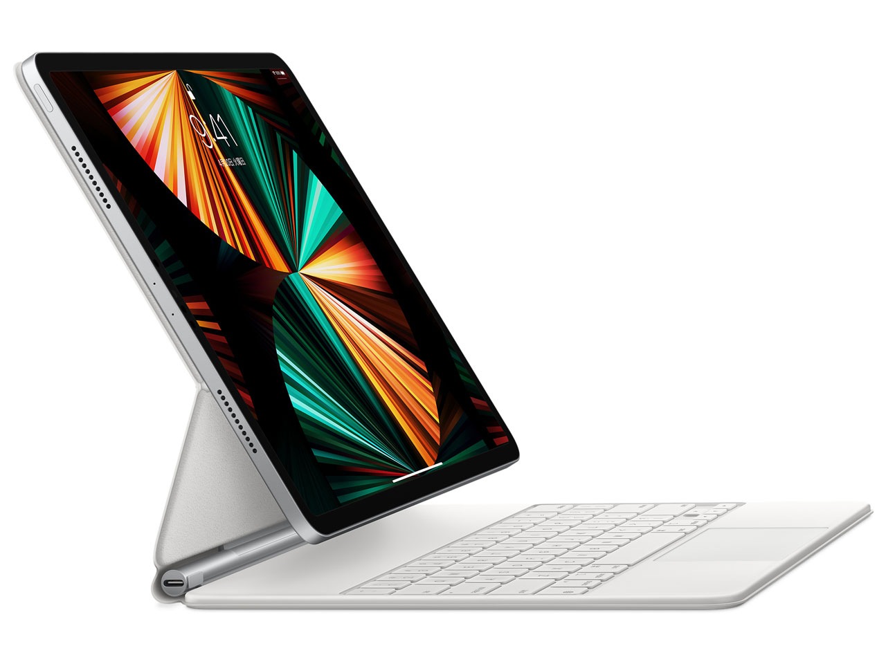 【ラッピング可】【即日発送】【新品 箱不良・シュリンク破れ品】Apple iPad Pro 12.9インチ 第6世代用 Magic Keyboard 日本語 MJQL3J/A ホワイト