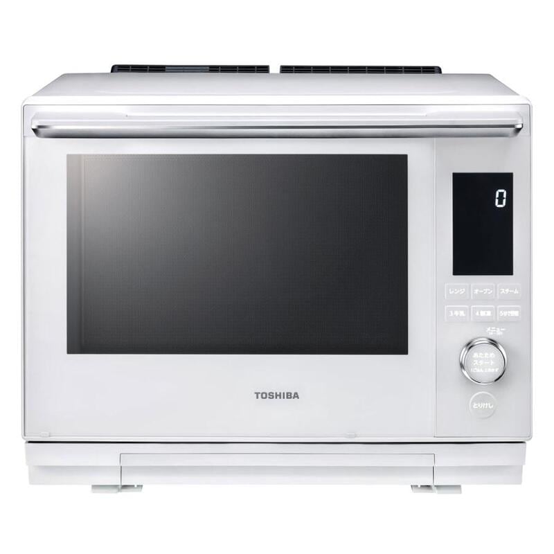 【即日発送】【新品 箱不良・シュリンク破れ品】TOSHIBA 東芝 過熱水蒸気オーブンレンジ 石窯ドーム ER-D3000A-W グランホワイト