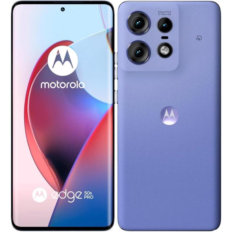 【ラッピング可】【即日発送】【国内版】【新品】Motorola モトローラ スマホ edge 50s pro A402MO SoftBank版 リュクスラベンダー