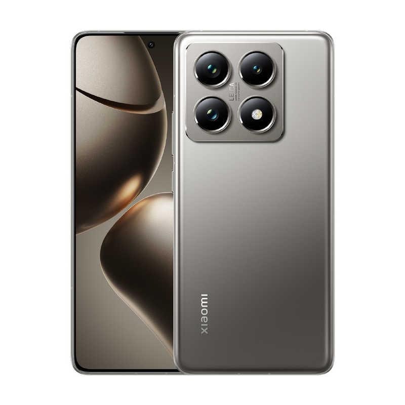 【ラッピング可】【即日発送】【国内版】【新品】Xiaomi シャオミ スマホ 14T Pro 256GB チタングレー SIMフリー