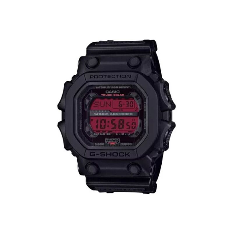 【新品】CASIO カシオ メンズ 腕時計 タフソーラー GXW GX-56 SERIES GX-56BBR-1JF ブラック レッド