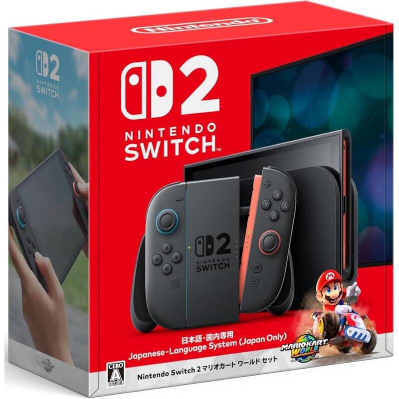 【ラッピング可】【即日発送】【国内正規品】【新品 箱不良・シュリンク破れ品】任天堂 Nintendo Switch 2 マリオカート ワールドセット 日本語・国内専用 BEE-S-KB6PA