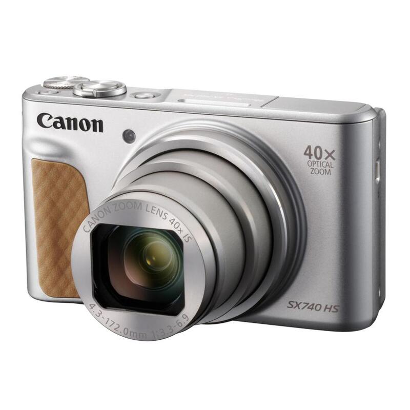 【即日発送】【新品 開封済み未使用品】Canon PowerShot SX740 HS シルバー