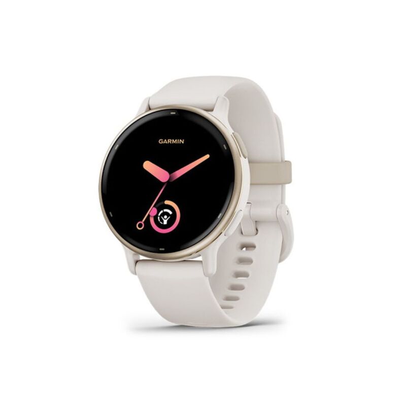 【ラッピング可】【即日発送】【新品】GARMIN ガーミン スマートウォッチ vivoactive 5 010-02862-41 Ivory/Cream Gold