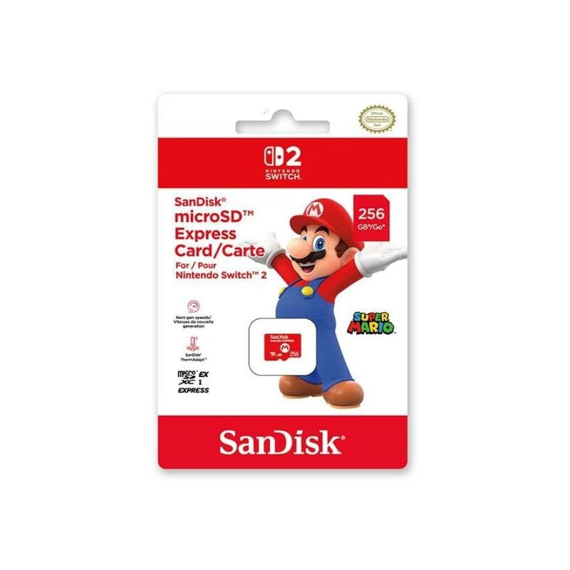 【ラッピング可】【即日発送】【国内正規品】【新品】SanDisk サンディスク microSD Express Card 256GB for Nintendo Switch 2 BEEASD01A