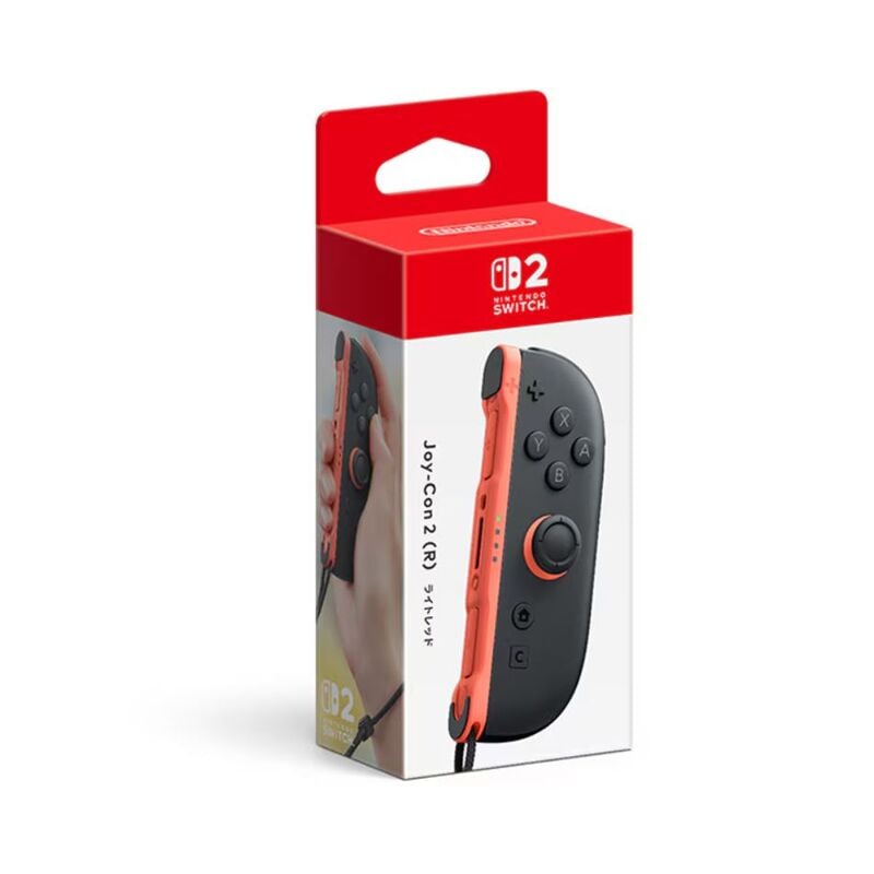 【ラッピング可】【即日発送】【国内正規品】【新品】任天堂 Nintendo Switch Joy-Con 2(R) BEE-A-JAAAA ライトレッド