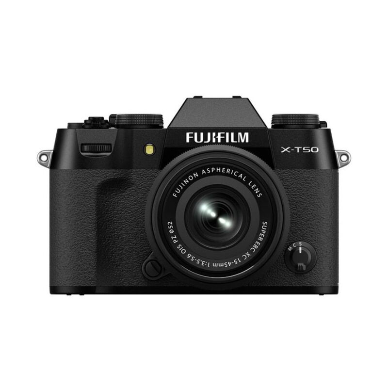 【即日発送】【新品 箱不良・シュリンク破れ品】FUJIFILM 富士フイルム ミラーレスデジタルカメラ X-T50 XC15-45mm レンズキット ブラック
