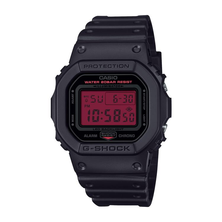 【新品】CASIO カシオ G-SHOCK DW-5600BBR-1JF ブラック レッド