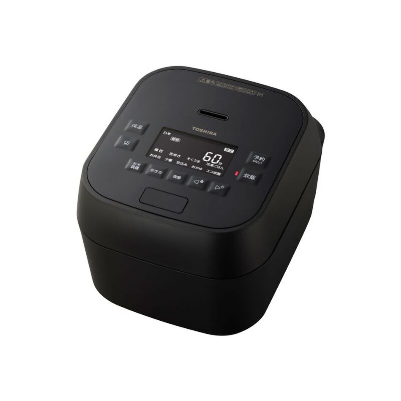 【即日発送】【新品 箱不良・シュリンク破れ品】TOSHIBA 東芝 炊飯器 5.5合 真空圧力IH RC-10MGW K グランブラック