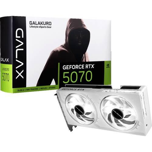 【新品】玄人志向 グラフィックボード GK-RTX5070-E12GB WHITE DF PCIExp 12GB