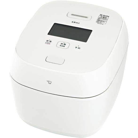 【即日発送】【新品 箱不良・シュリンク破れ品】ZOJIRUSHI 象印 炊飯器 炎舞炊き 絹白 NW-FC18-WZ ホワイト