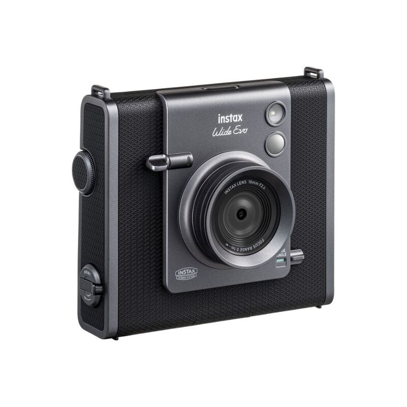 【即日発送】【新品 箱不良・シュリンク破れ品】FUJIFILM 富士フイルム インスタントカメラ instax WIDE Evo チェキ ブラック