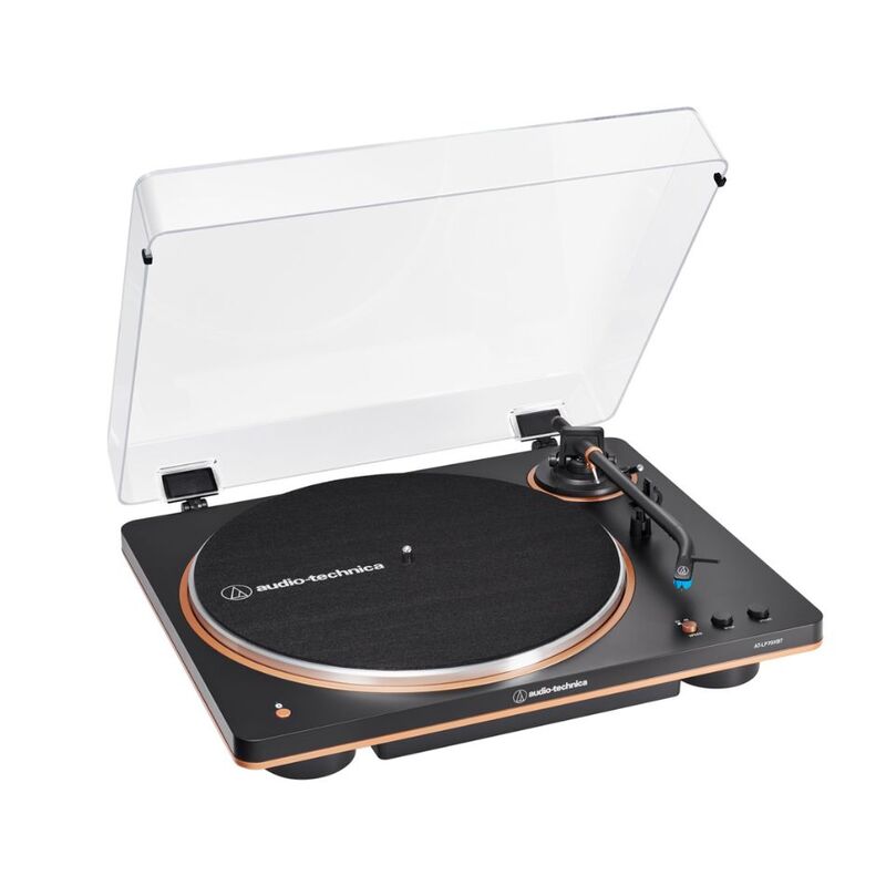 【即日発送】【新品 箱不良・シュリンク破れ品】audio-technica オーディオテクニカ レコードプレーヤー ワイヤレスターンテーブル AT-LP70XBT BZ ブラック ブロンズ