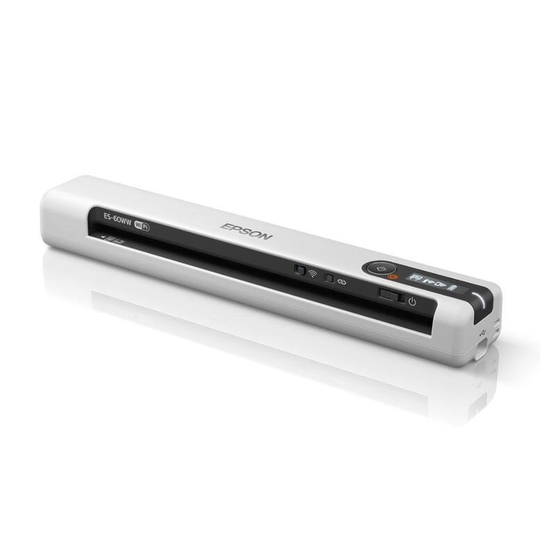 【新品】EPSON エプソン A4 モバイルスキャナー シートフィード ES-60WW ホワイト