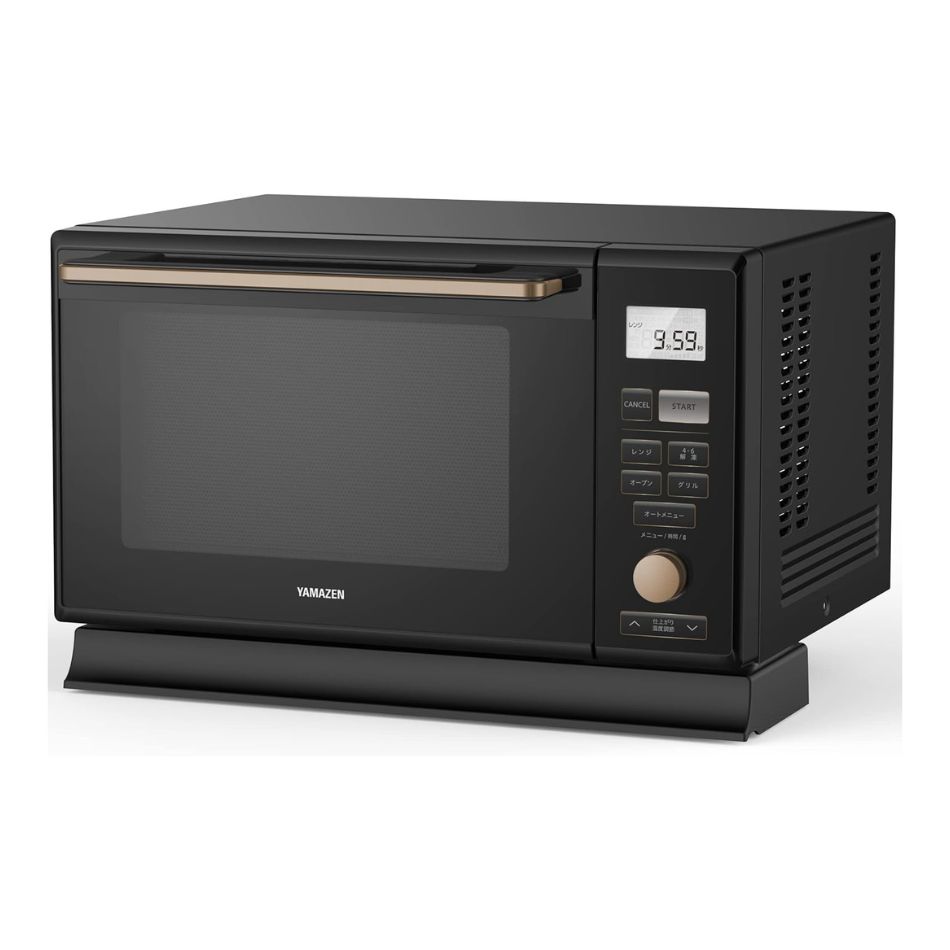 【即日発送】【新品 箱不良・シュリンク破れ品】YAMAZEN 山善 スチームオーブンレンジ MRK-F250TSV-B ブラック
