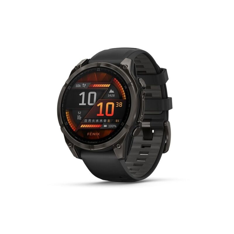 【新品】GARMIN ガーミン スマートウォッチ fenix 8 Sapphire AMOLED 47mm 010-02904-27 ブラック