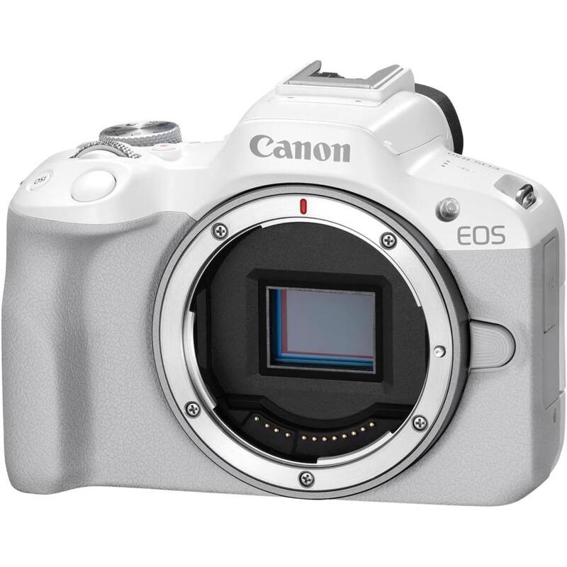 【即日発送】【新品 箱不良・シュリンク破れ品】CANON EOS R50 ボディ ホワイト