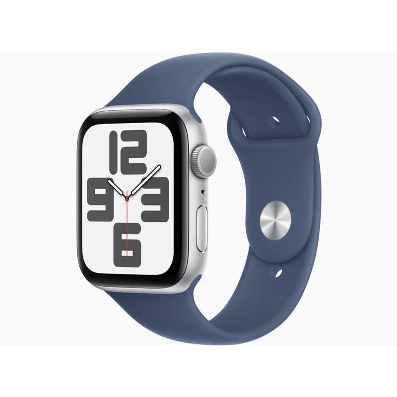 【新品】Apple Watch SE 第2世代 GPSモデル 44mm MXEQ3J/A シルバー・デニムスポーツバンド S/M