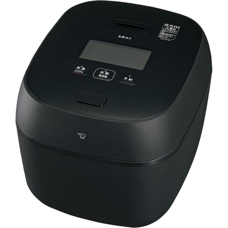 【即日発送】【新品 箱不良・シュリンク破れ品】ZOJIRUSHI 象印 炎舞炊き 圧力IH炊飯ジャー 1升 濃墨 NW-FC18-BZ