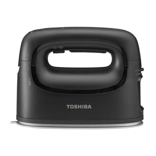 【ラッピング可】【即日発送】【新品 箱不良・シュリンク破れ品】TOSHIBA 東芝 衣類スチーマー La・Coo S TAS-X80K ストーンブラック