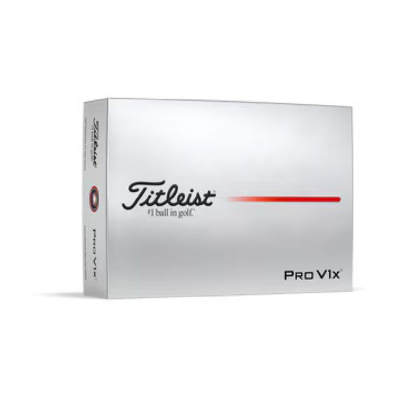 【即日発送】【新品 箱不良・シュリンク破れ品】Titleist タイトリスト ゴルフボール PROV1X ダブルナンバー 1ダース 2025年版 T2049S-J ホワイト
