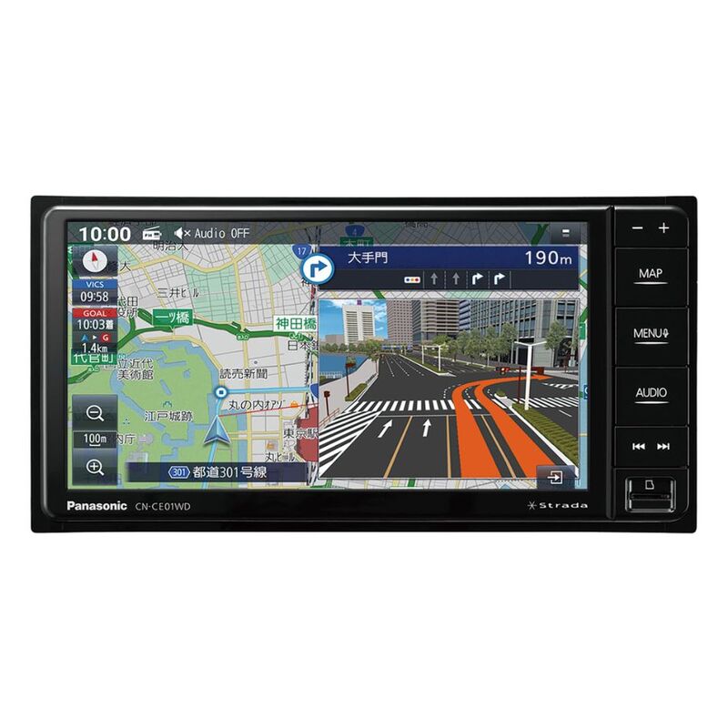 【即日発送】【新品 箱不良・シュリンク破れ品】Panasonic パナソニック 7V型 カーナビ ストラーダ CN-CE01WD