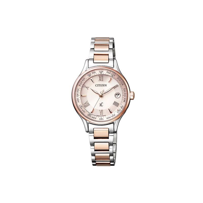 【新品】CITIZEN シチズン XC 電波時計 Titania Line Happy Flight ソーラー充電 EC1165-51W