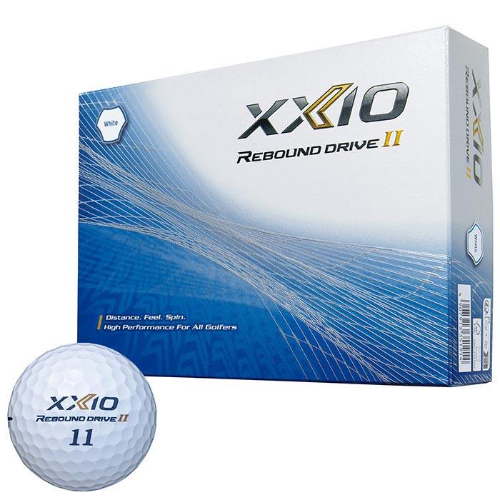 【即日発送】【新品 箱不良・シュリンク破れ品】DUNLOP ダンロップ ゴルフボール XXIO REBOUND DRIVE2 2023年モデル ホワイト