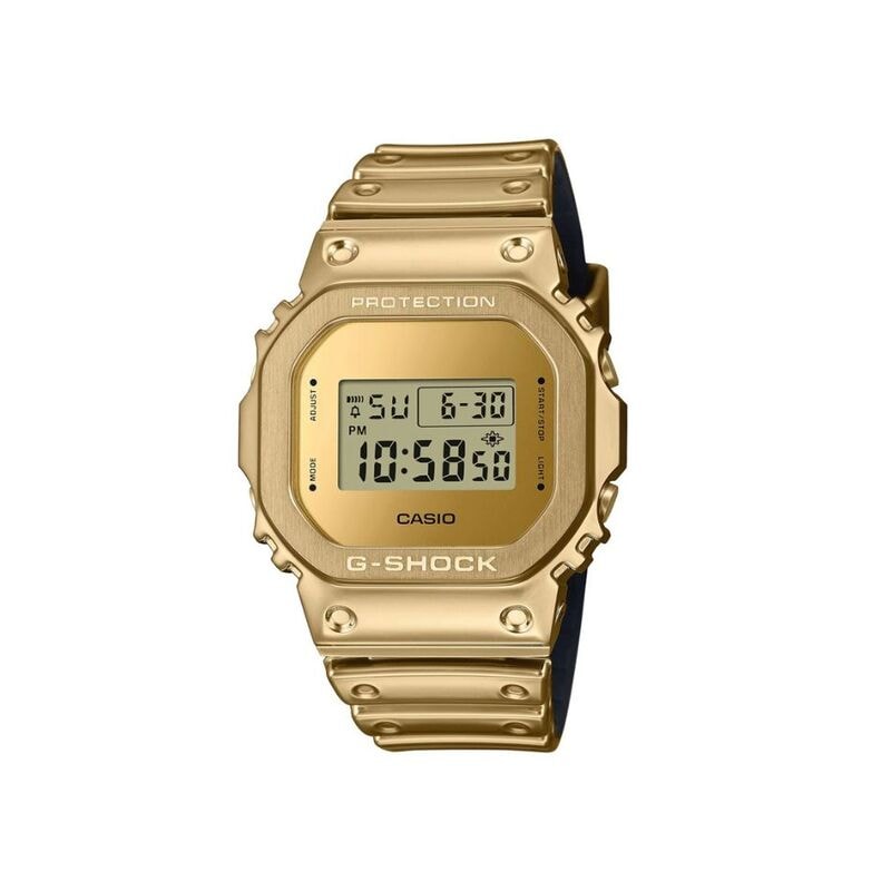 【即日発送】【新品 箱不良・シュリンク破れ品】CASIO カシオ 腕時計 メンズタイプ G-SHOCK FINE METALLIC SERIES GM-5600YMG-9JF