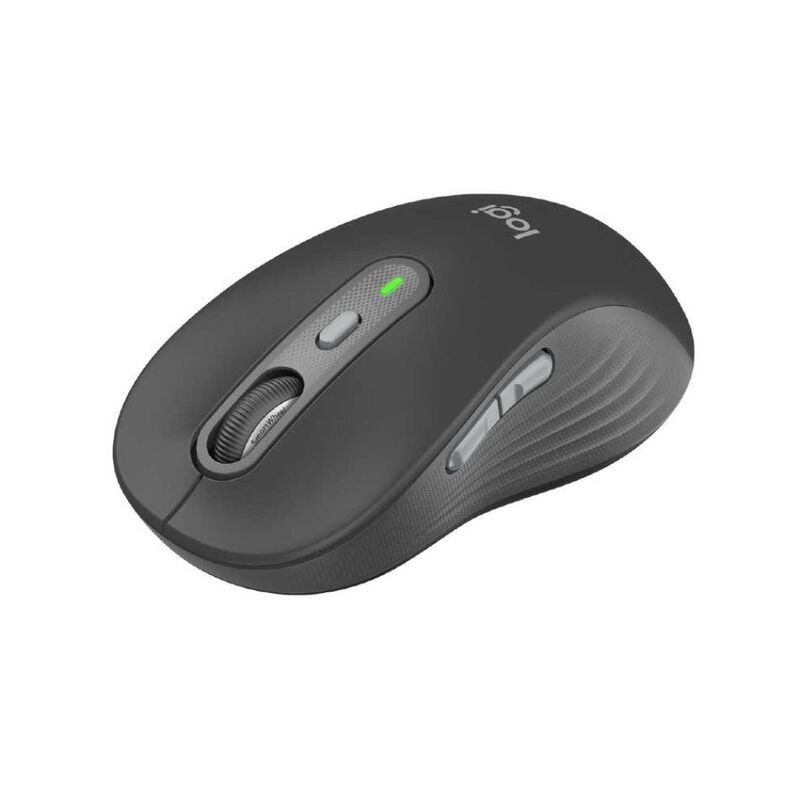 【即日発送】【新品 箱不良・シュリンク破れ品】Logicool ロジクール ワイヤレスマウス Signature Plus M750 L Wireless Mouse M750LGR グラファイト