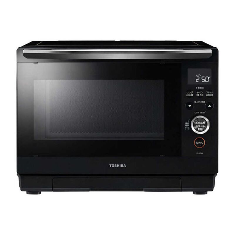 【即日発送】【新品 箱不良・シュリンク破れ品】TOSHIBA 東芝 過熱水蒸気オーブンレンジ 石窯ドーム ER-YD90-K ブラック