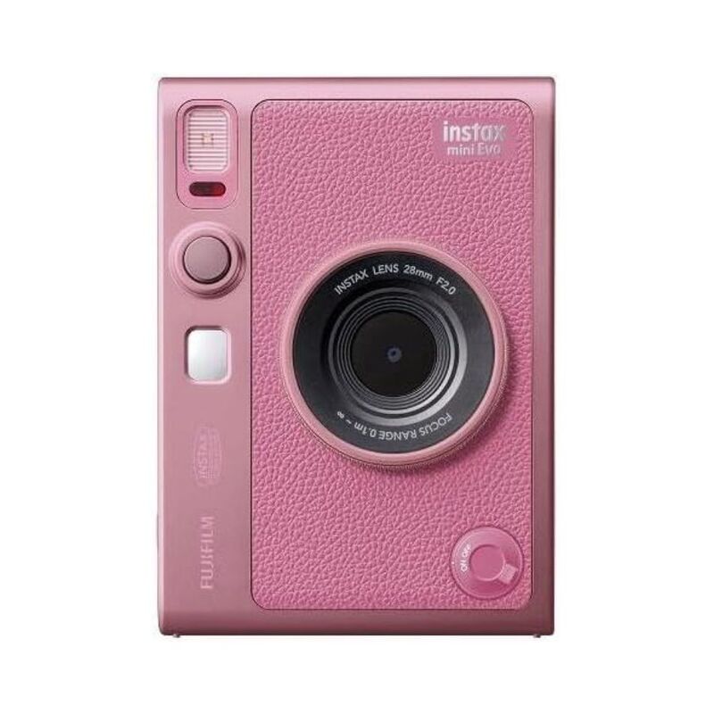 【即日発送】【新品 箱不良・シュリンク破れ品】FUJIFILM 富士フィルム instax mini Evo チェキ USB Type-C対応 ピンク