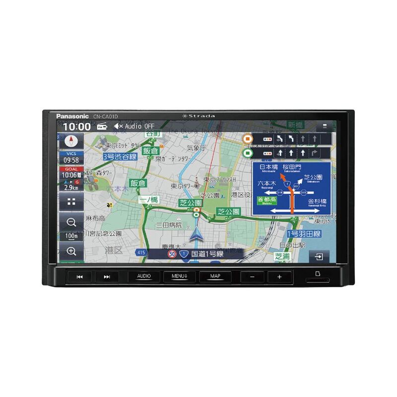【即日発送】【新品 箱不良・シュリンク破れ品】Panasonic パナソニック カーナビ ストラーダ CAシリーズ CN-CA01D