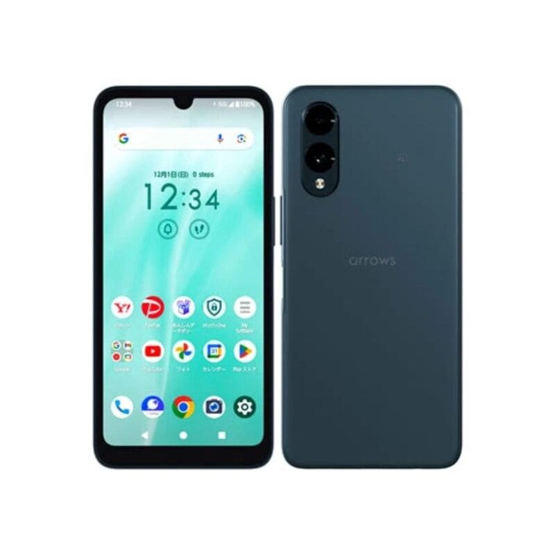 【ラッピング可】【即日発送】【国内版】【新品】FUJITSU 富士通 スマホ arrows We2 Softbank版 A402FC ネイビーグリーン SIMロック解除品