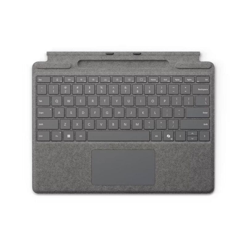 【即日発送】【中古美品】Microsoft マイクロソフト Surface Pro キーボード 8XA-00256 プラチナ