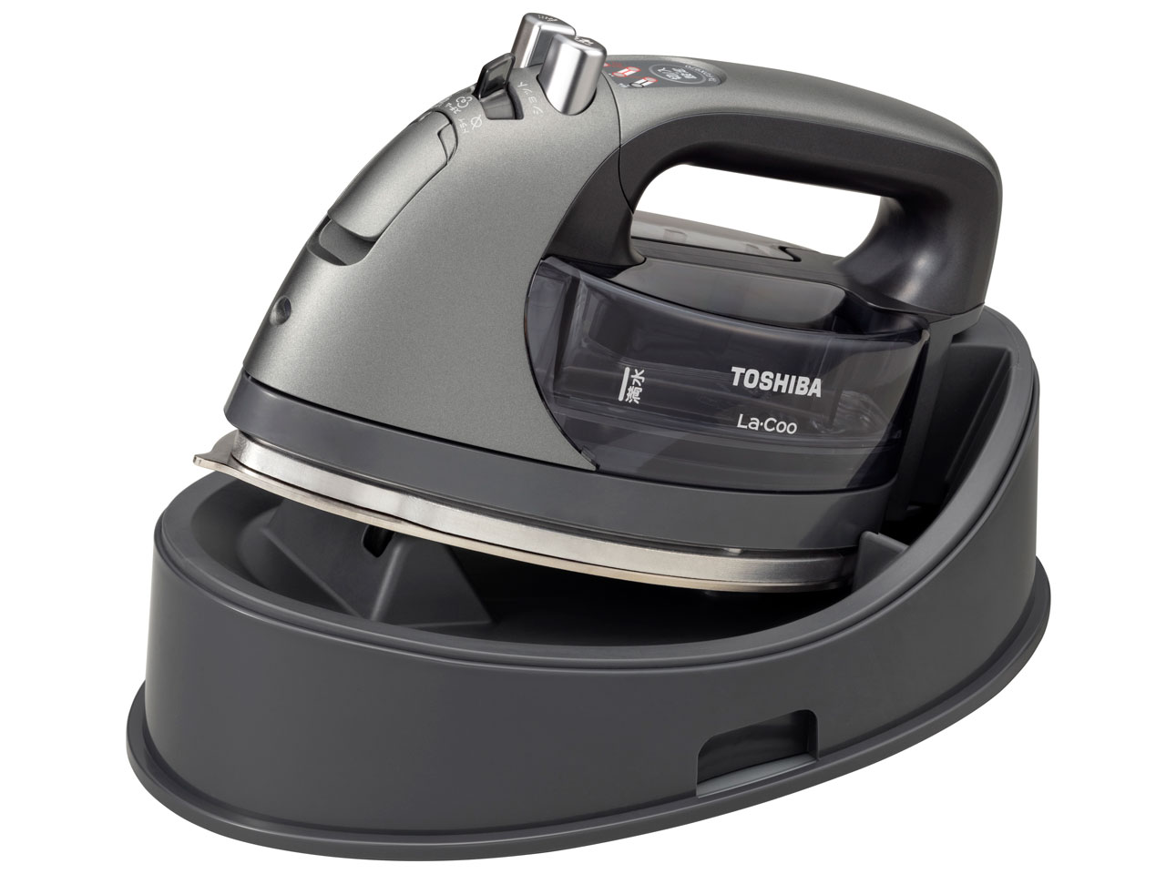 【ラッピング可】【即日発送】【新品 箱不良・シュリンク破れ品】TOSHIBA 東芝 コードレススチームアイロン TA-FDX970-K ブラック