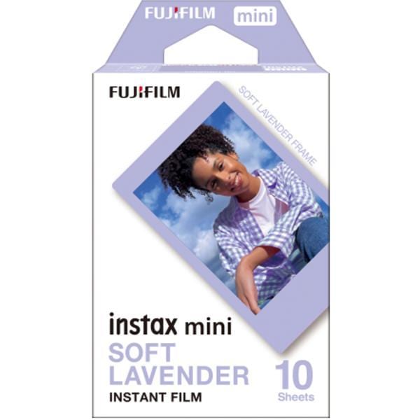 【即日発送】【新品 箱不良・シュリンク破れ品】FUJIFILM 富士フイルム instax mini フィルム ソフトラベンダー 10枚入