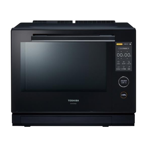 【即日発送】【新品 箱不良・シュリンク破れ品】東芝 TOSHIBA 過熱水蒸気オーブンレンジ 石窯ドーム ER-YD7000-K グランブラック