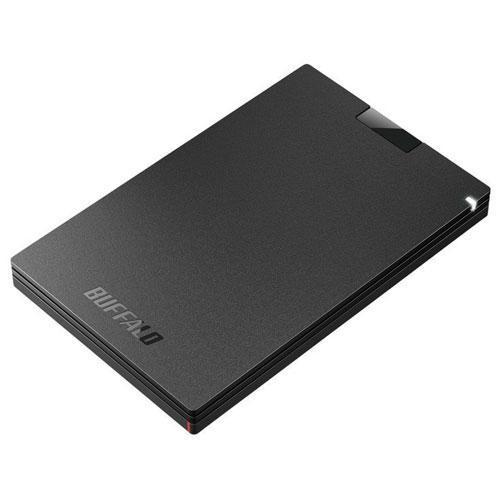 【即日発送】【新品 箱不良・シュリンク破れ品】BUFFALO バッファロー ポータブルSSD SSD-PG2.0U3-BC