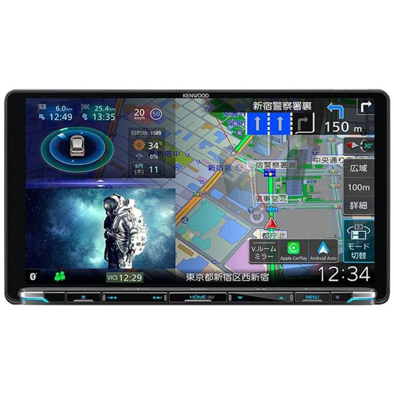 【即日発送】【新品 箱不良・シュリンク破れ品】KENWOOD ケンウッド カーナビ 彩速ナビ MDV-M911HDL