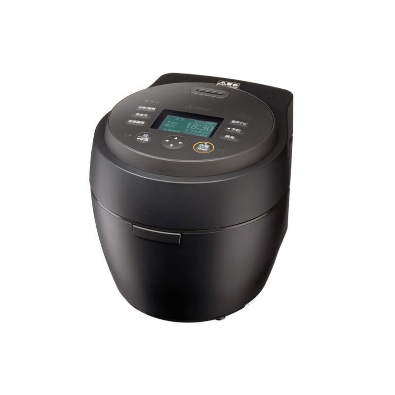【即日発送】【新品】MITSUBISHI 三菱 本炭釜 紬 IH炊飯ジャー 炊飯器 NJ-BW10G-B 炭漆黒