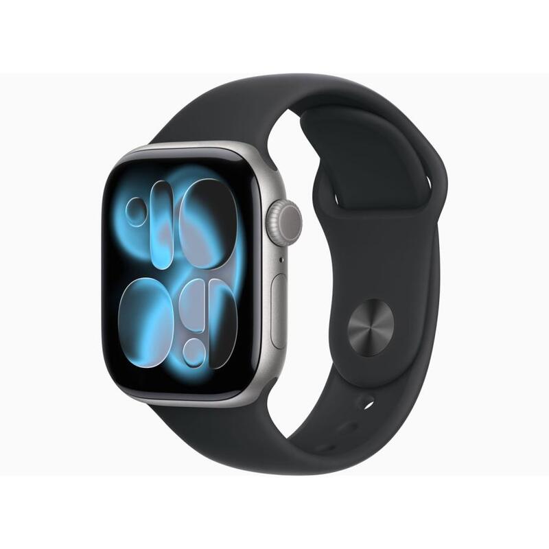 【ラッピング可】【即日発送】【新品】Apple Watch Series 11 GPSモデル 42mm MEQX4J/A スペースグレイ・ブラックスポーツ