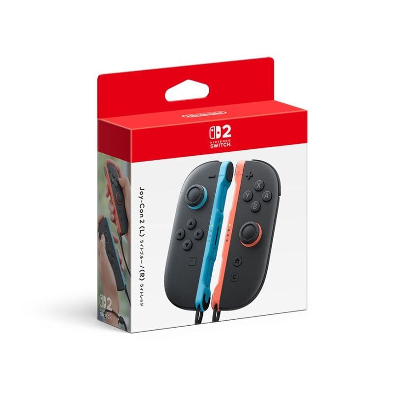 【ラッピング可】【即日発送】【新品 箱不良・シュリンク破れ品】任天堂 Nintendo Switch 2 ジョイコン Joy-Con 2 (L) BEE-A-JAAAA ライトブルー/(R) ライトレッド