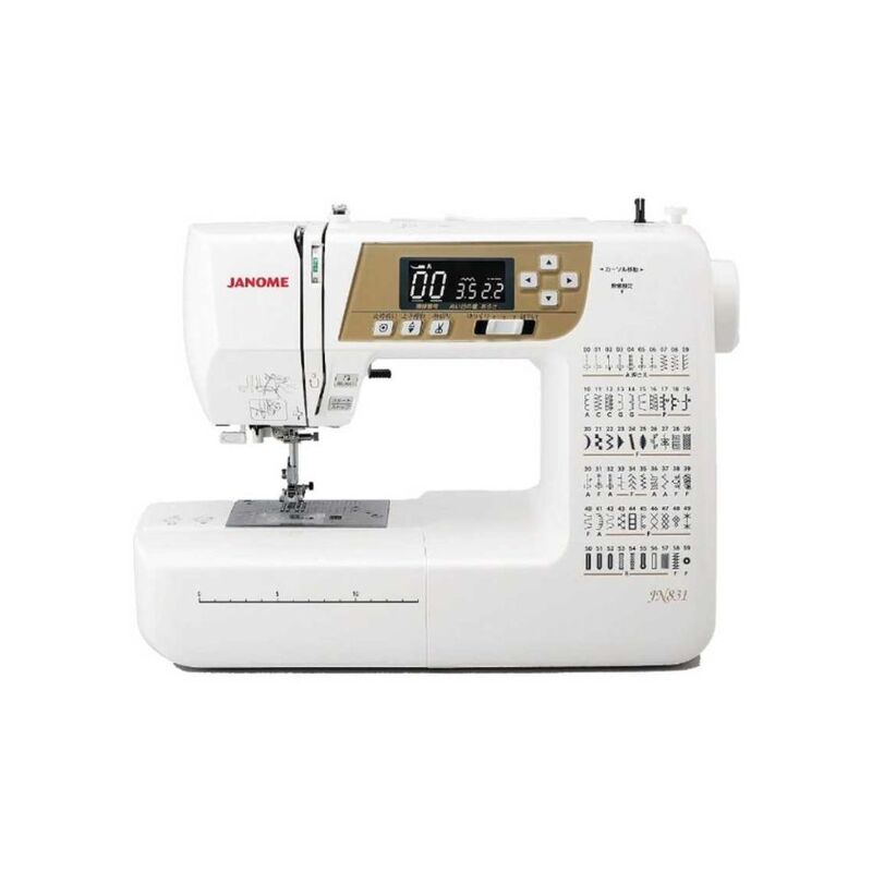 【即日発送】【新品 箱不良・シュリンク破れ品】JANOME ジャノメ コンピュータミシン JN831