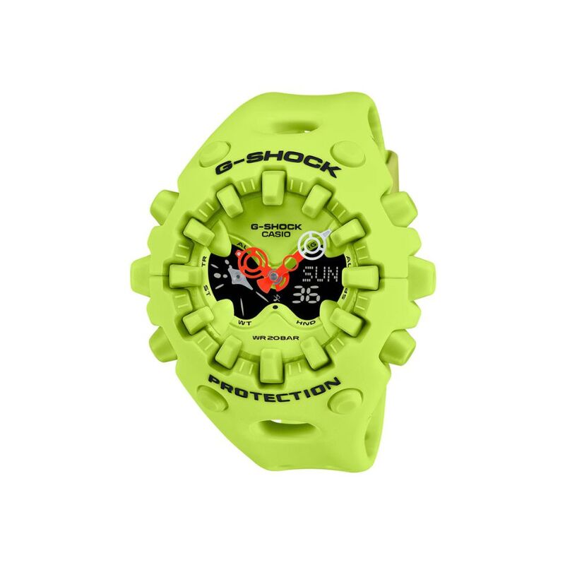 【ラッピング可】【即日発送】【新品】CASIO カシオ 腕時計 G-SHOCK GA-V01-9AJF イエローグリーン